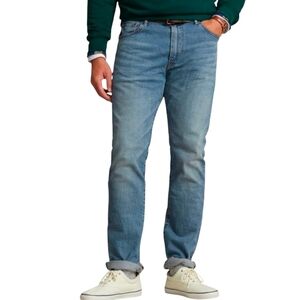 Polo Ralph Lauren Hampton Relaxed Straight Fit Medium Wash Jean Sz 36